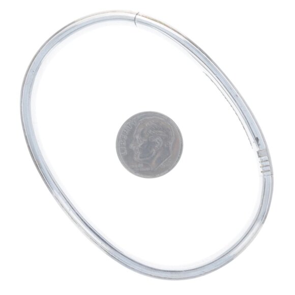 David Yurman Streamline 9mm Men's Bangle Bracelet 7" - Sterling Silver 925 - Picture 4 of 6